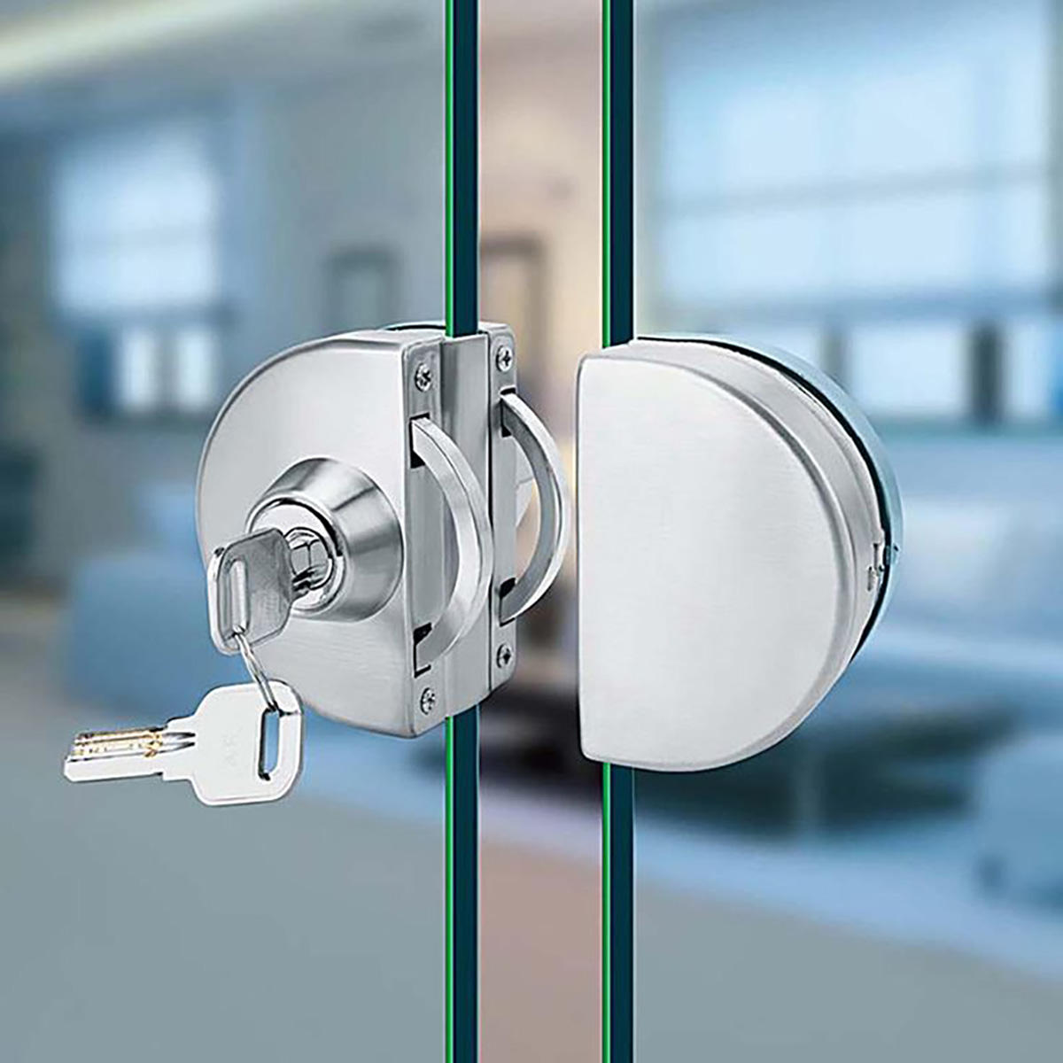 Stainless Steel Glass Door Lock